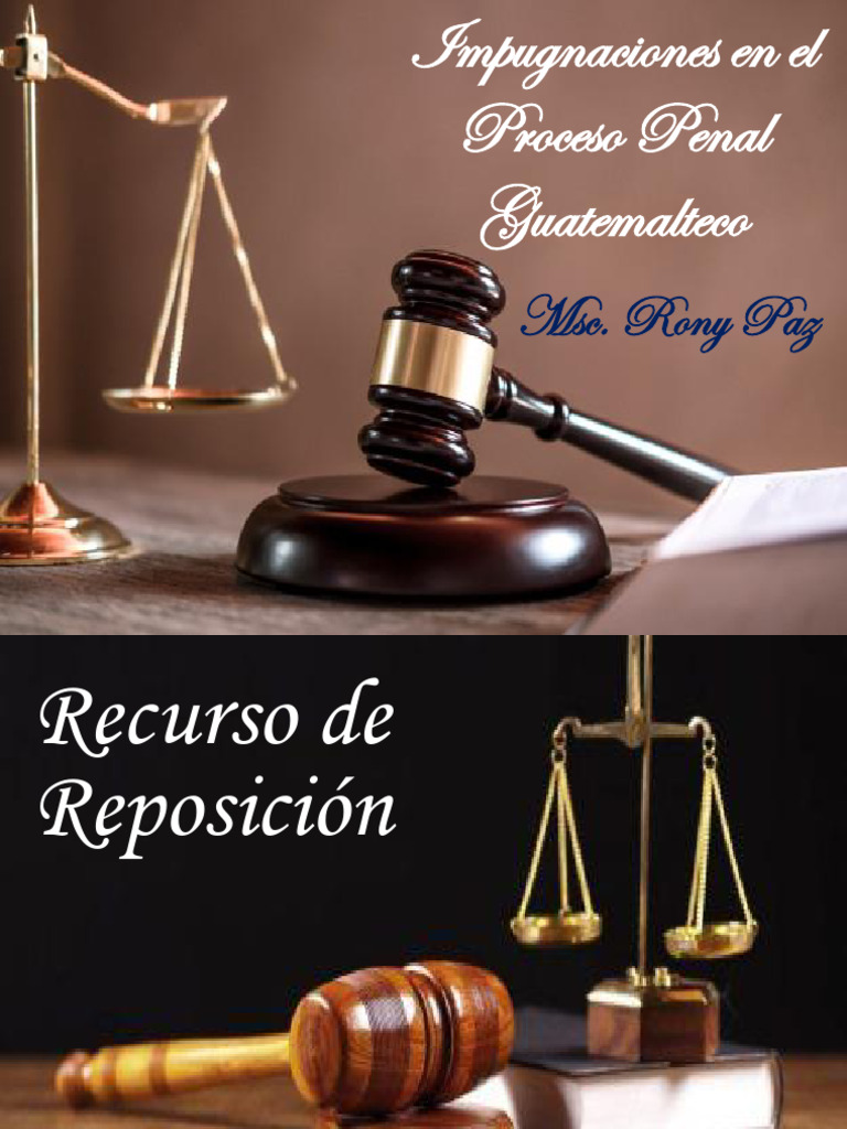 Impugnaciones en el Proceso Penal Guatemalteco | PDF | Apelación ...