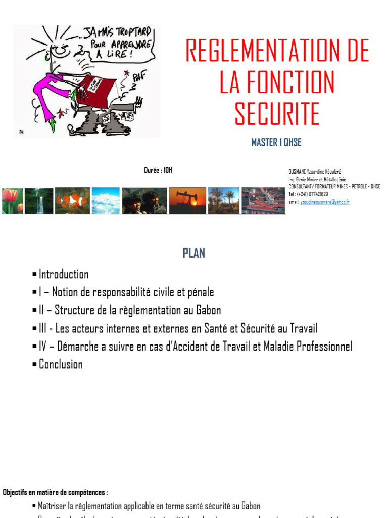 Réglementation de la Fonction Sécurité | PDF | Crimes | Crime et violence