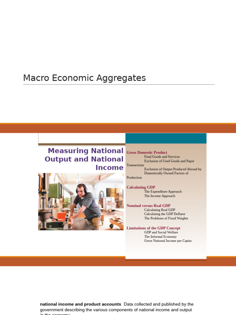 Understanding GDP and National Income | PDF | Gross Domestic Product ...