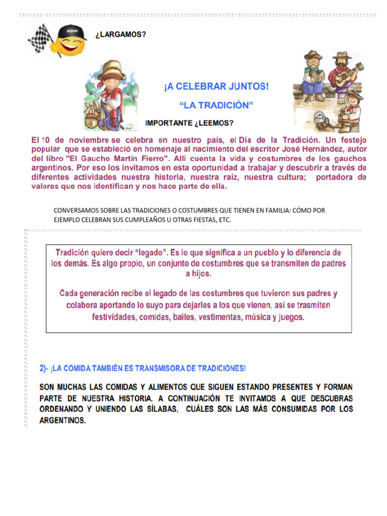 Tradiciones familiares: el arte del mate | PDF