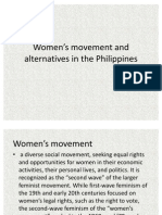 Women's Movement and Alternatives