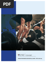 U.S. Park Police Fitness Test Guidelines | PDF