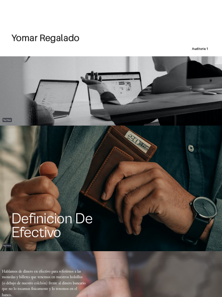 Definicion de Efectivo | PDF | Efectivo | Dinero