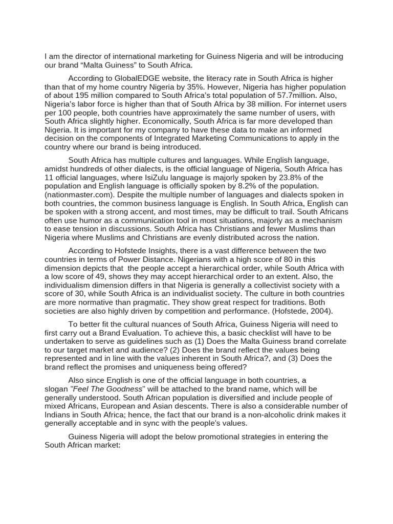 Module 3a - Discussion. Adapting Branding Strategies For Cultural ...