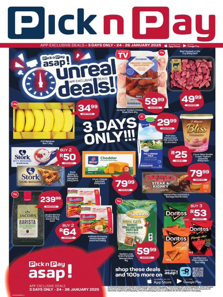 BLNTHS36930 07 24012025 26012025 PnP+asap!+Specials | PDF | Foods | Cuisine