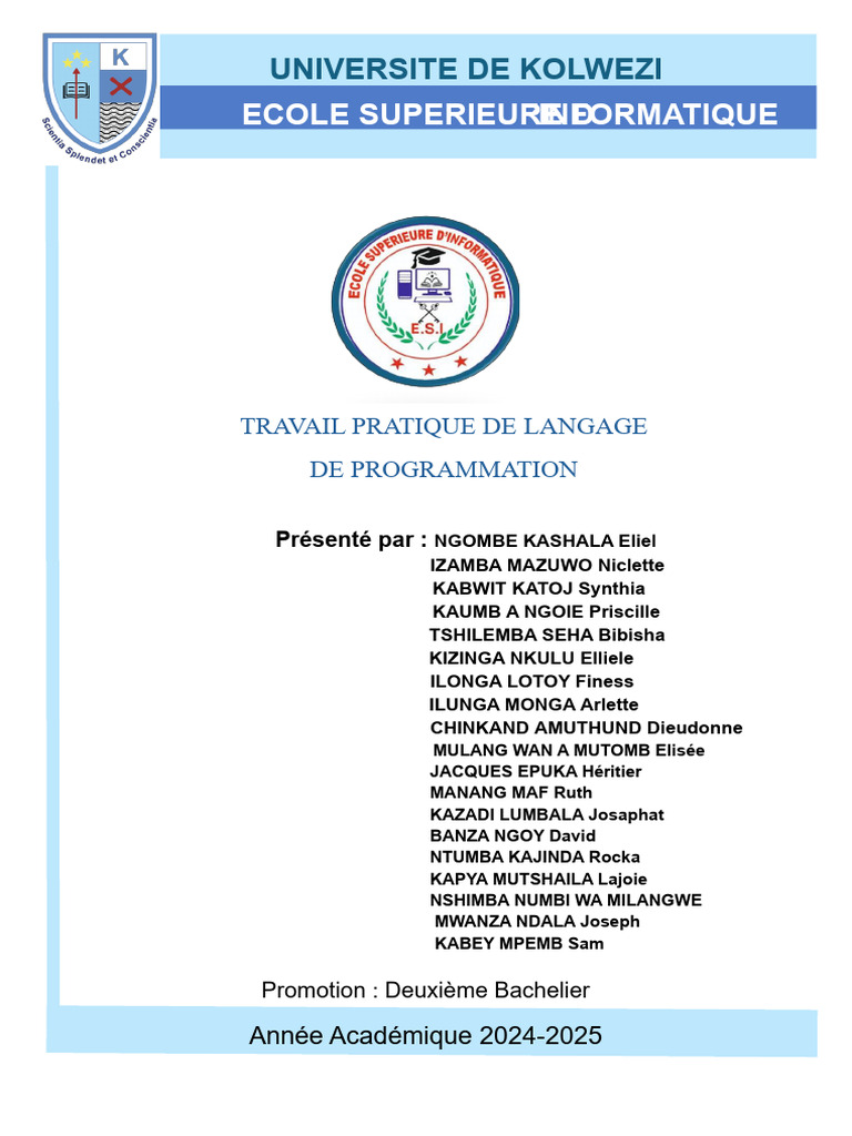 Exemples de programmes en Python | PDF