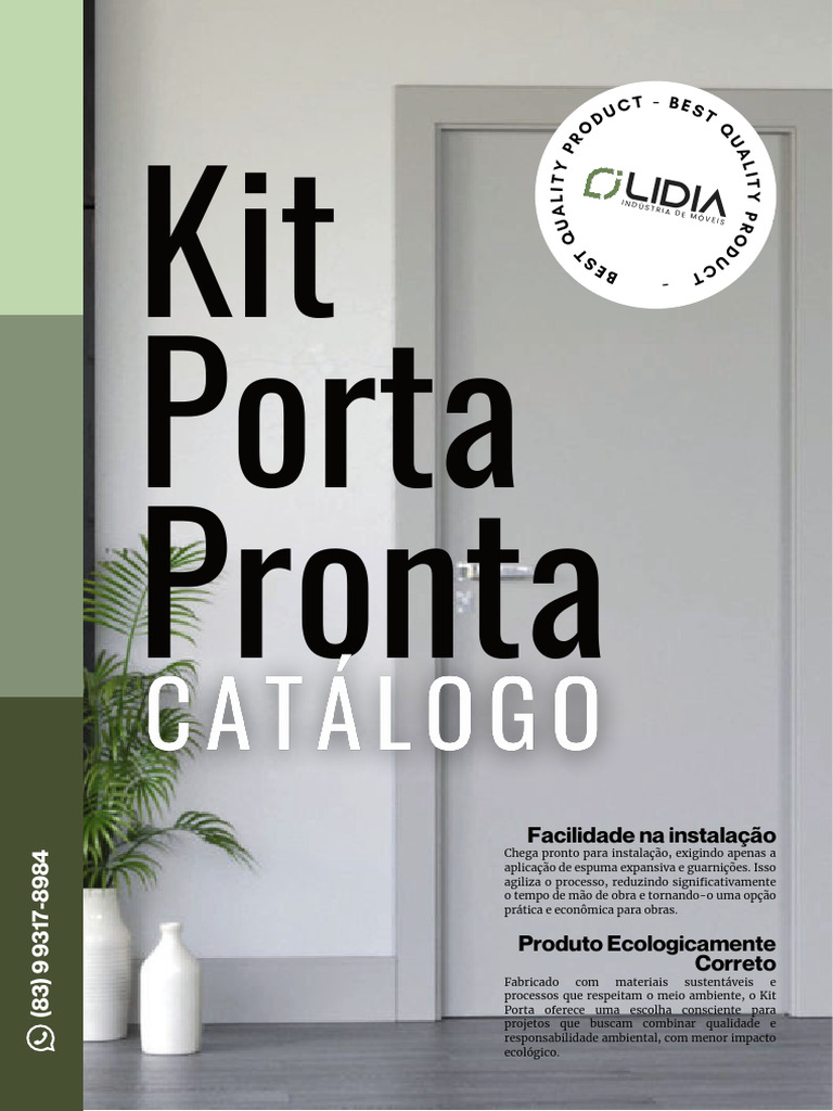Kit de Portas Prontas: Praticidade e Qualidade | PDF