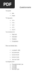Likert Scale Questionnaire  Psychology & Cognitive Science  Communication