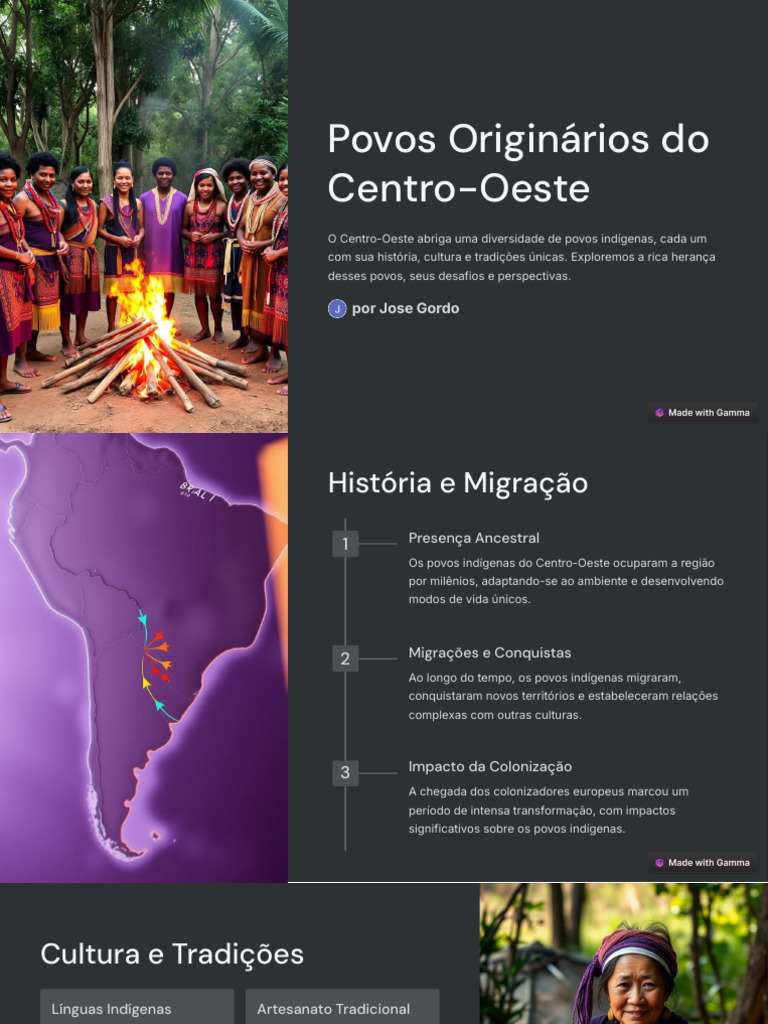 Povos Indígenas do Centro-Oeste: Cultura e Desafios | PDF