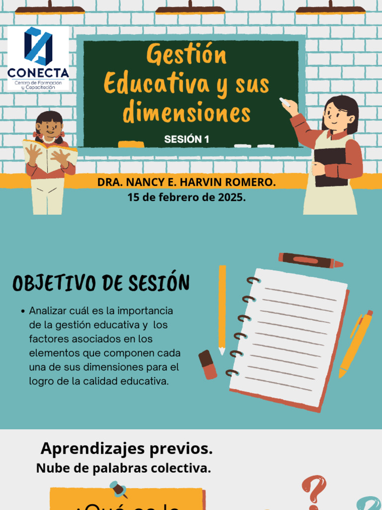 Dimensiones de la Gestión Educativa | PDF | Enseñando | Maestros