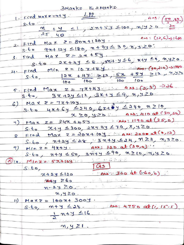 LPP Questions - Gsfamily - Compressed | PDF