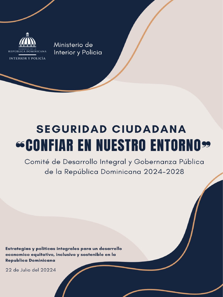 Ministerio de Interior y Policia | PDF | Sustentabilidad | Prevención ...