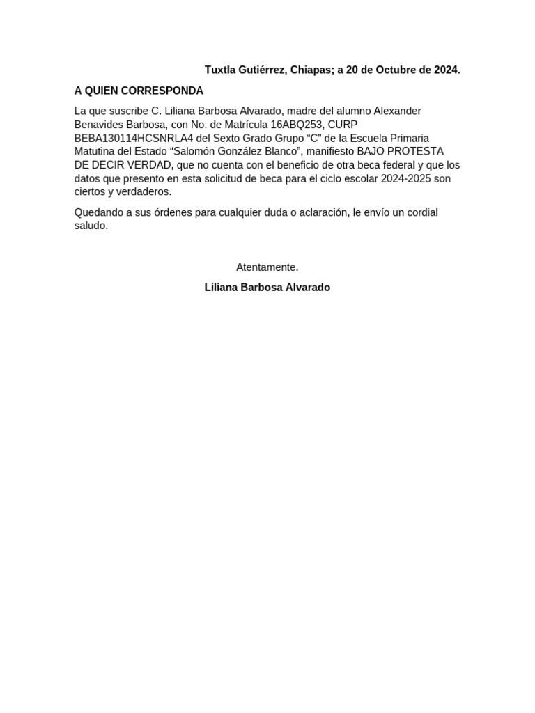Solicitud de Beca Escolar 2024-2025 | PDF