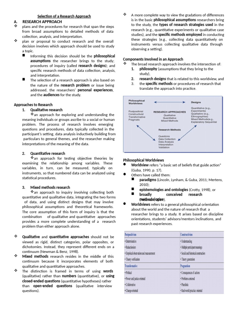 Nature of Research Lesson 1 | PDF | Qualitative Research | Quantitative ...