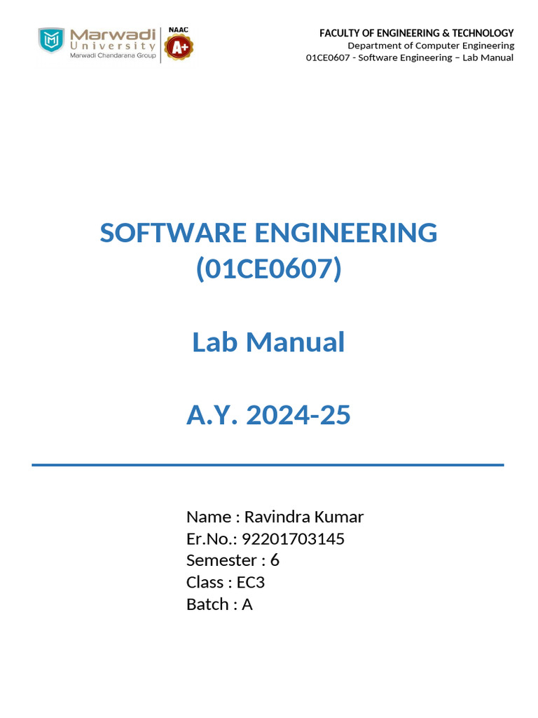 LABmanualfrontpageindexpracticallistpdf 2025 01-15-08!18!20 | PDF ...