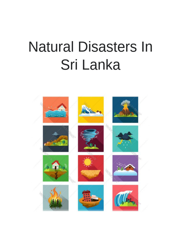 Cyclones and Disasters in Sri Lanka | PDF | Tropical Cyclones | Natural ...