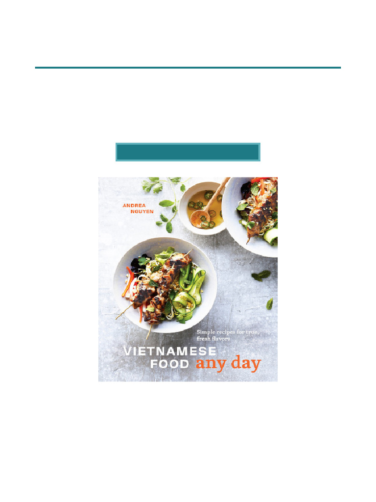 Vietnamese Food Any Day Cookbook | PDF