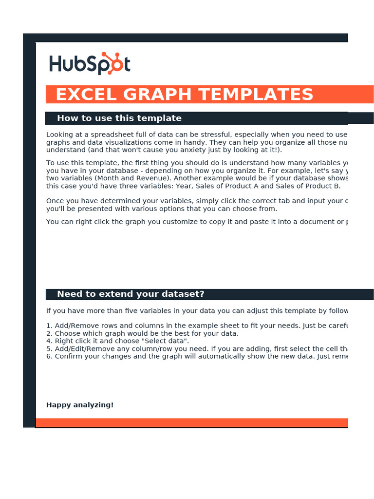 Excel Graph Templates | PDF | Microsoft Excel | Spreadsheet