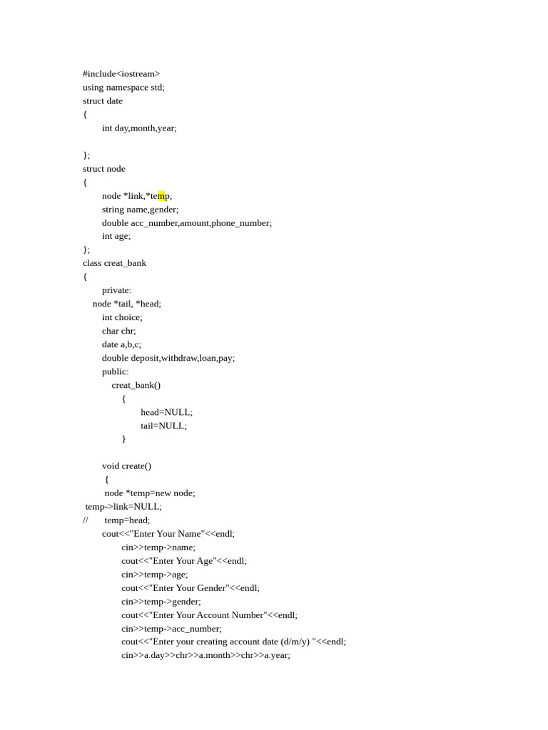Bank Management System | PDF | Computer Programming | Software Engineering