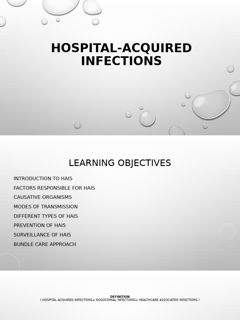 Hospital-Acquired-Infections 2 | PDF | Hospital Acquired Infection ...