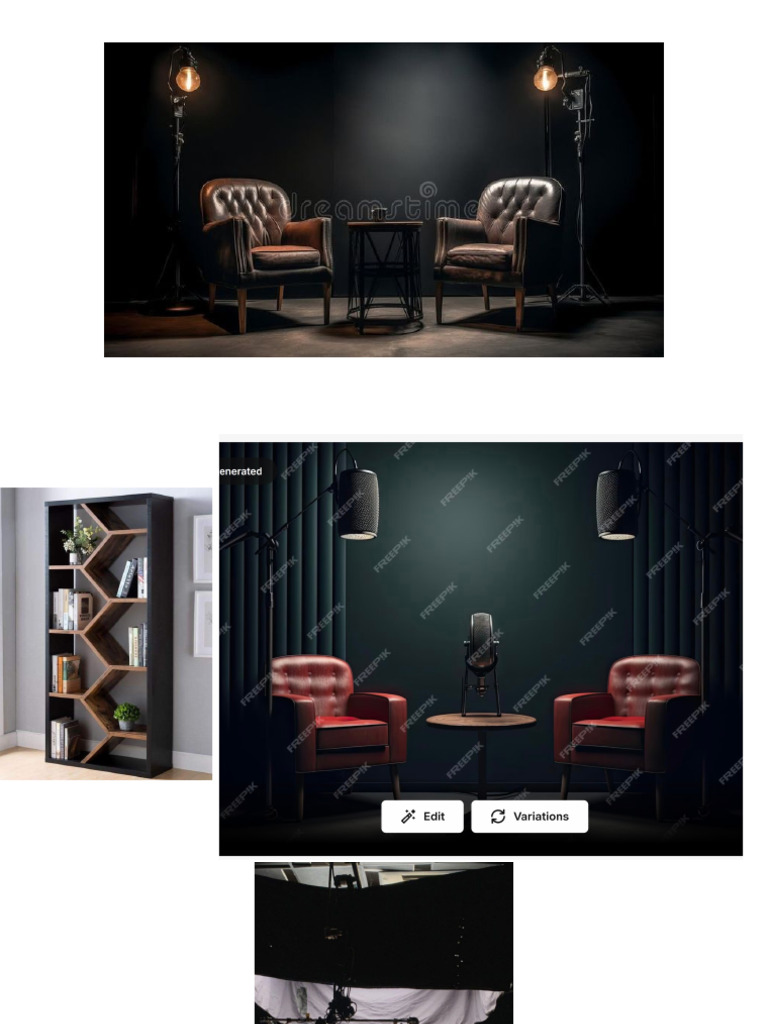 Podcast Background Setup and Racks Reference | PDF