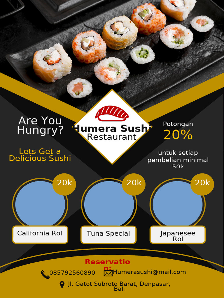Brosur Sushi | PDF