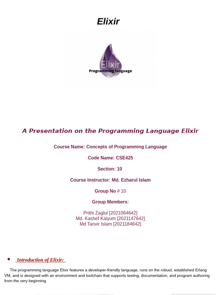 425 Elixir | PDF | Computer Programming | Programming Language
