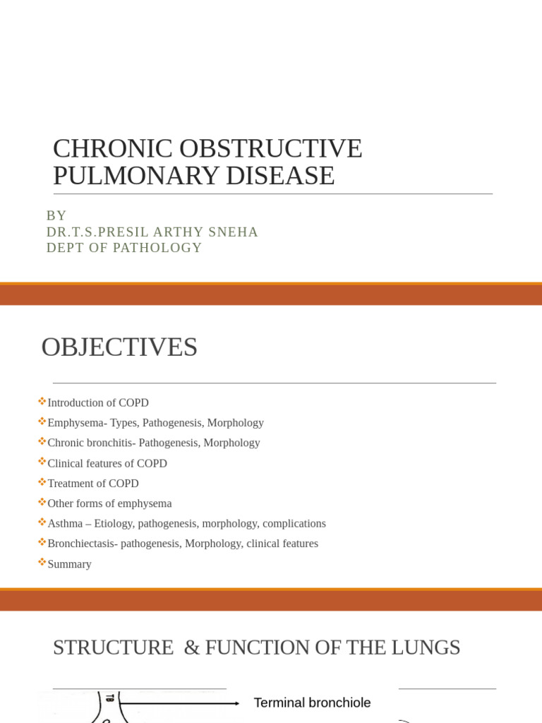 Chronic Obstructive Pulmonary Disease | PDF | Chronic Obstructive ...