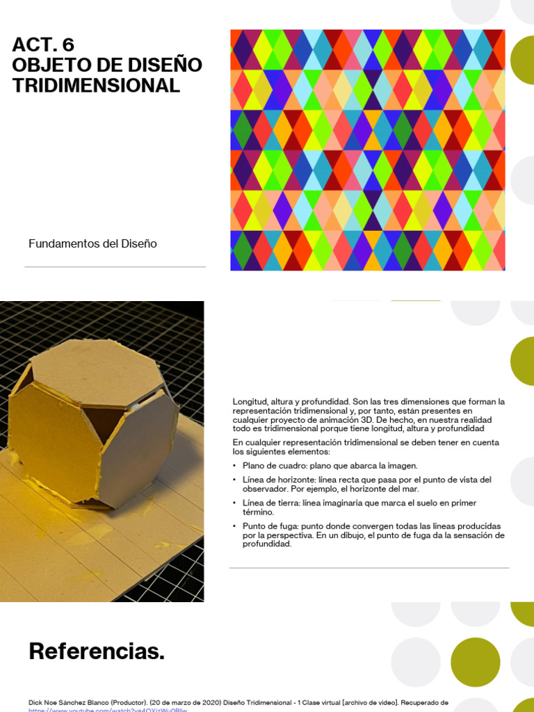 Fundamentos del Diseño Tridimensional | PDF
