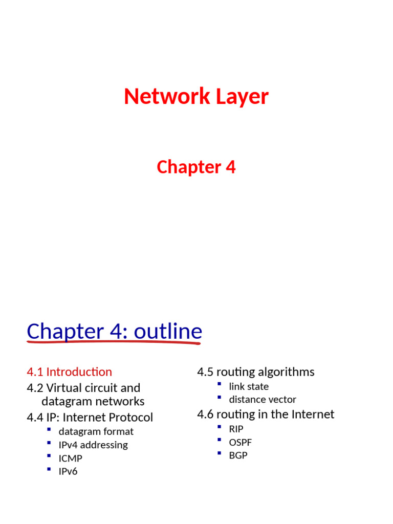 4. Network Layer - Part 2 | PDF | Internet Protocols | Computer Network