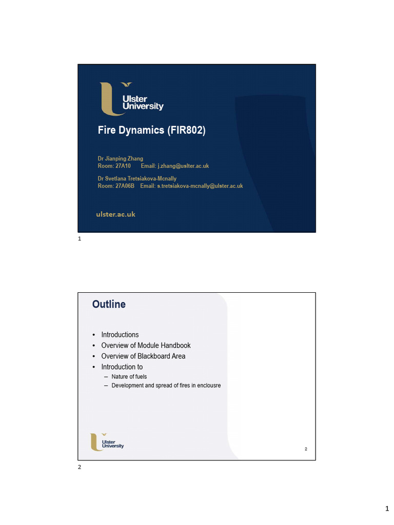 Fire Dynamics and Engineering Overview | PDF | Fires | Combustion