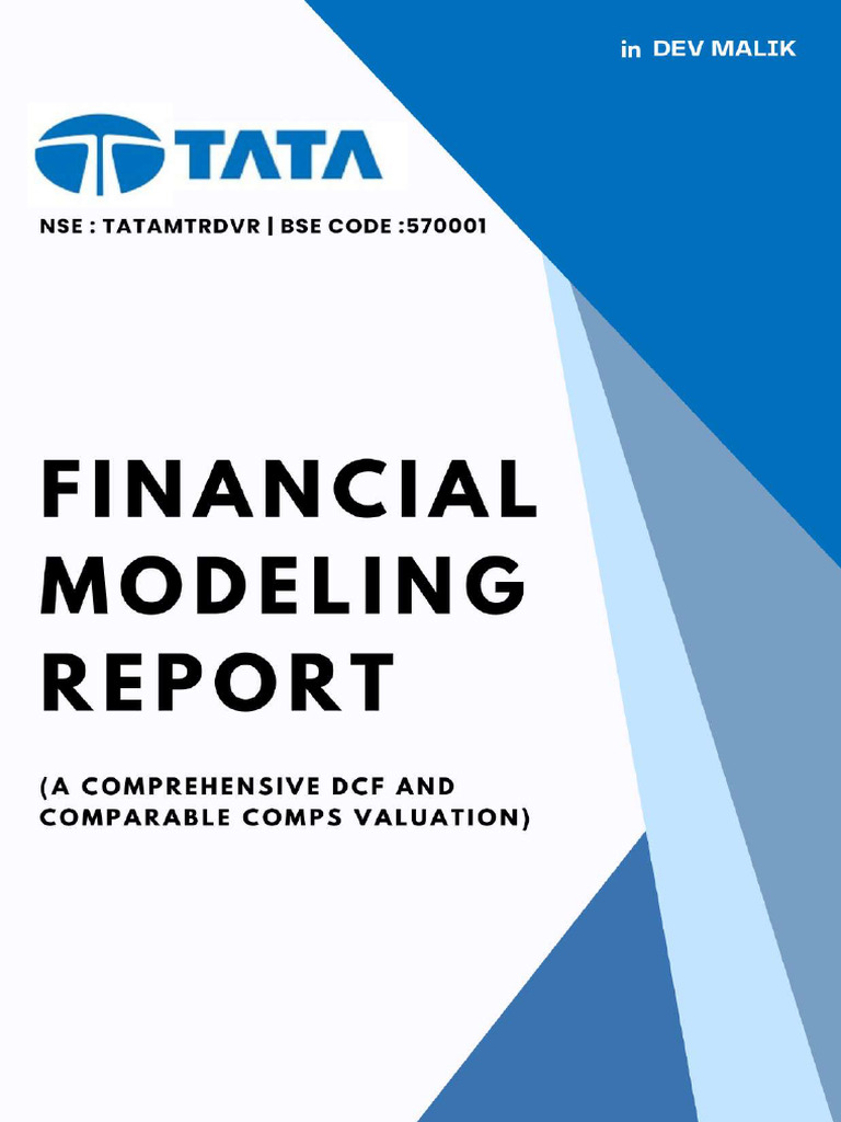 Tata Motors Financial Overview 2024 | PDF | Investing | Financial Services
