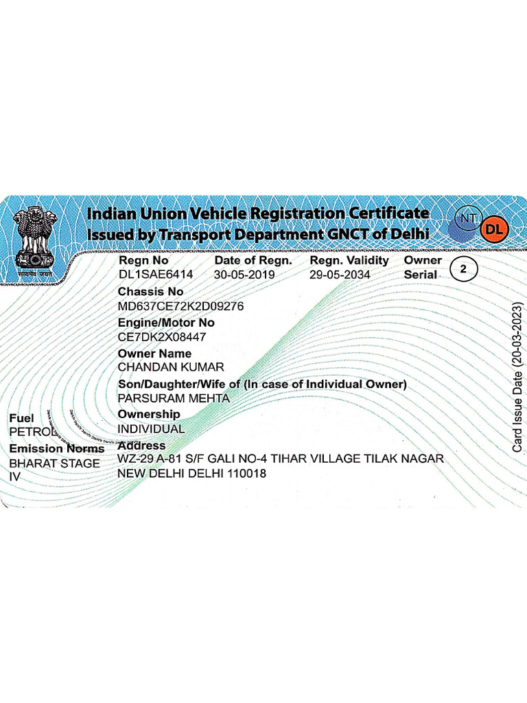 RC Delhi | PDF