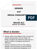 Gender and Media Consumption - Wajid Ali