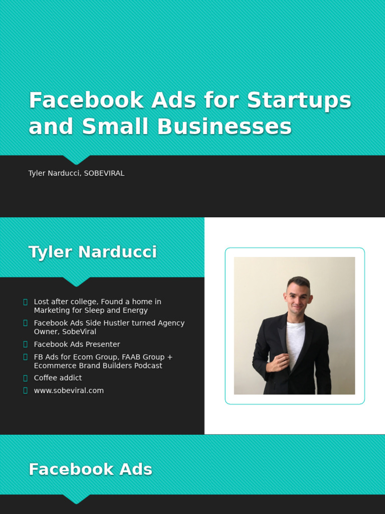Facebook Ads Guide for Startups | PDF | Facebook | Marketing