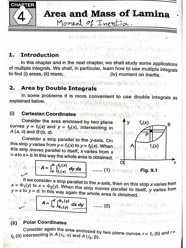 Application of Multiple Integral | PDF