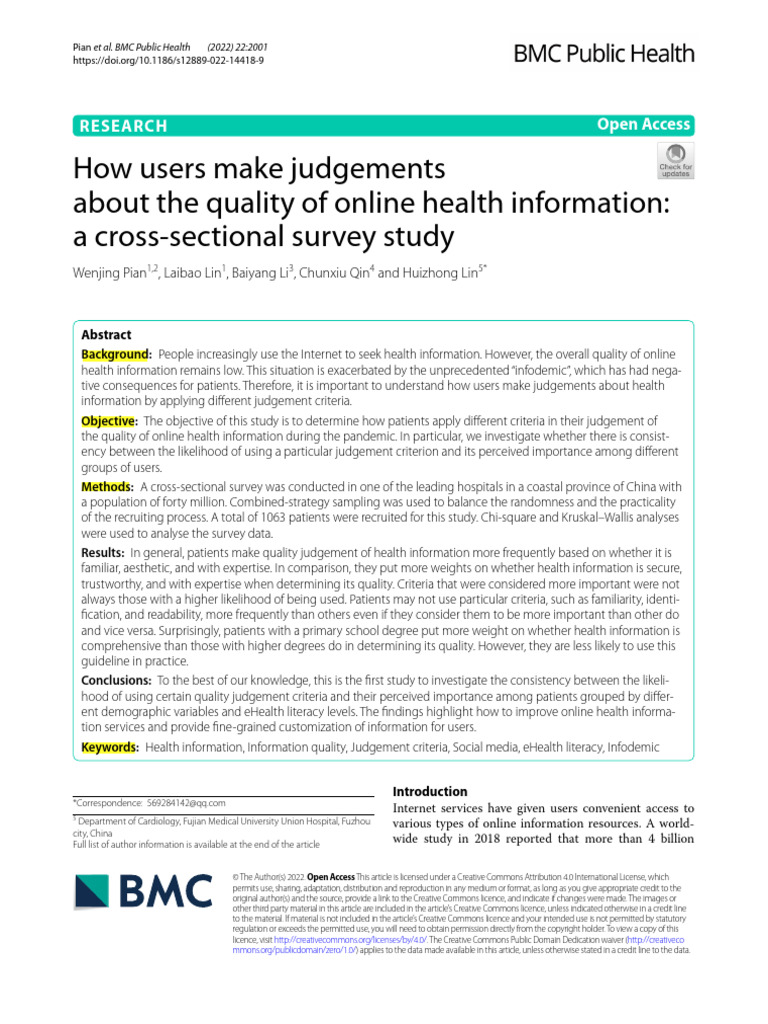 How Users Make Judgements | PDF | Sampling (Statistics) | Creative ...