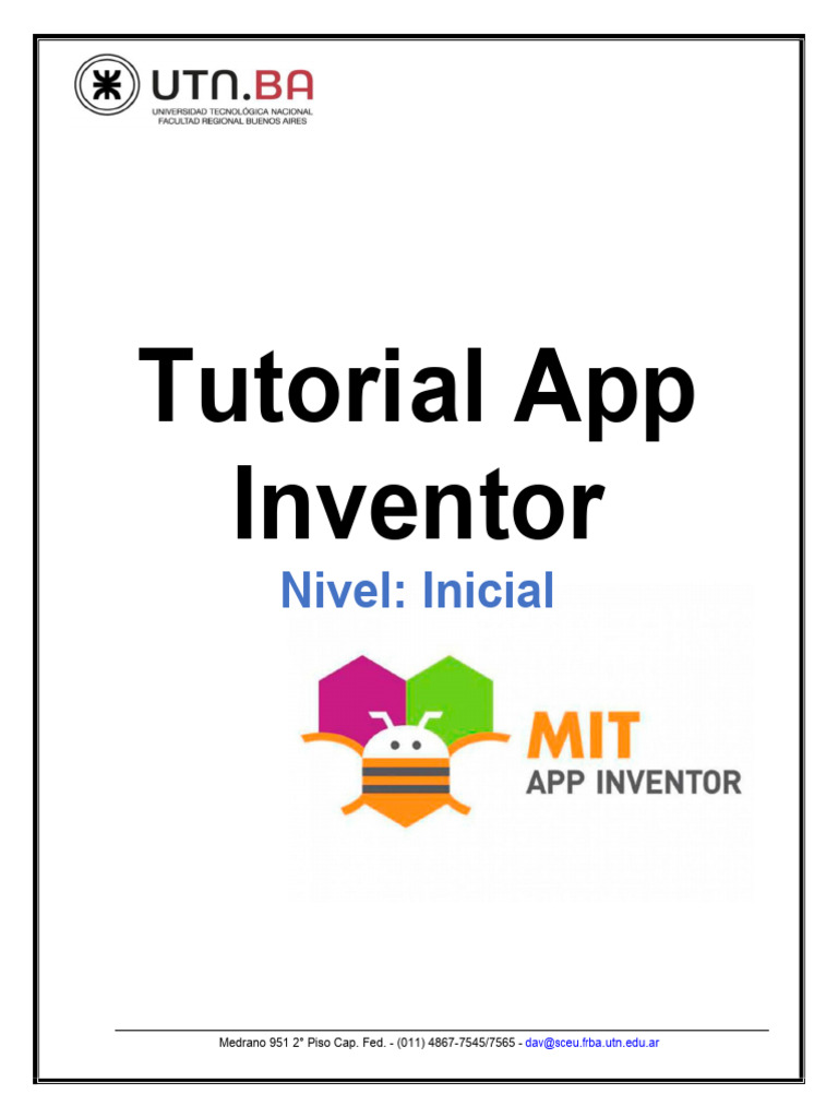 Tutorial de App Inventor: Ley de Ohm | PDF | Resistencia Eléctrica y ...