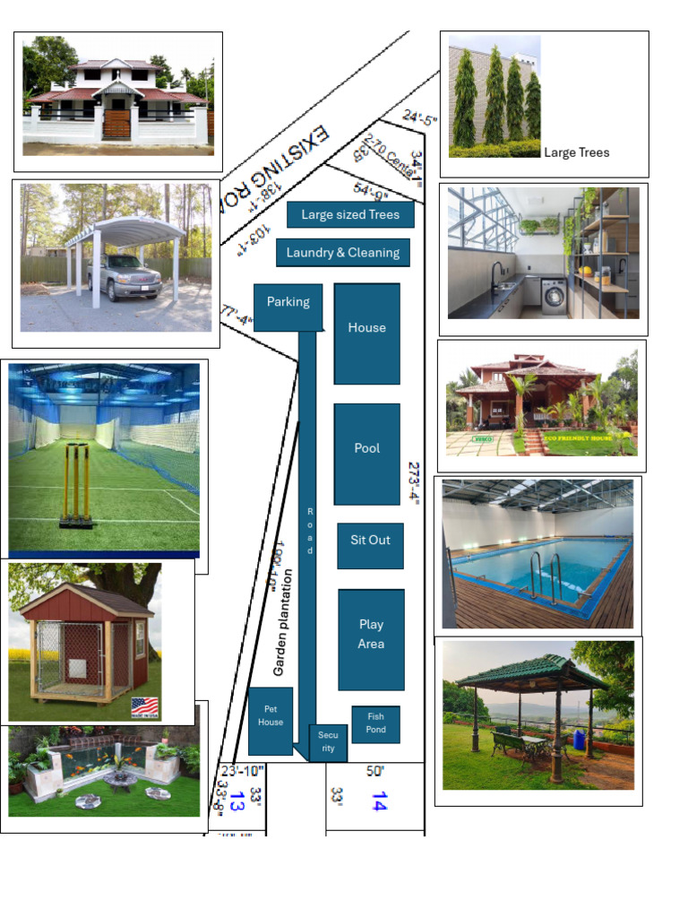 Farm House Dimensions and Features | PDF