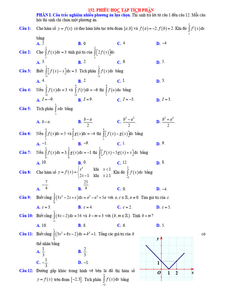 PBH Tích Phân 1 | PDF