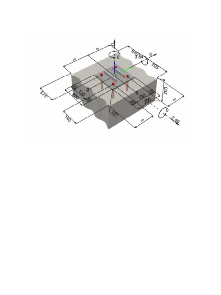 Connection Design - Beam To Concrete | PDF | Drill | Materials
