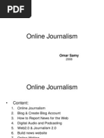 Online Journalism 