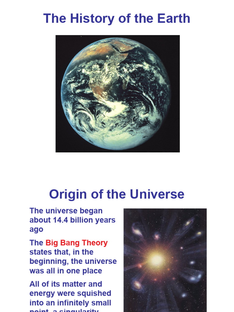 history of earth | PDF | Solar System | Planets