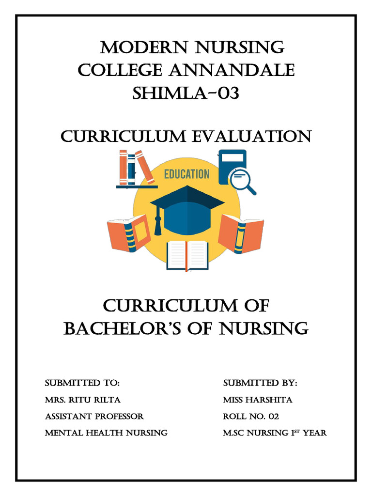 Nursing Curriculum Evaluation Framework | PDF | Health Care | Nursing