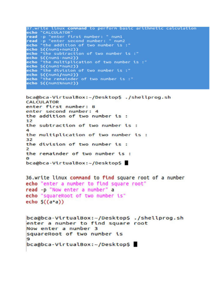 Abhishek Yadav Linux Practical 2023 | PDF