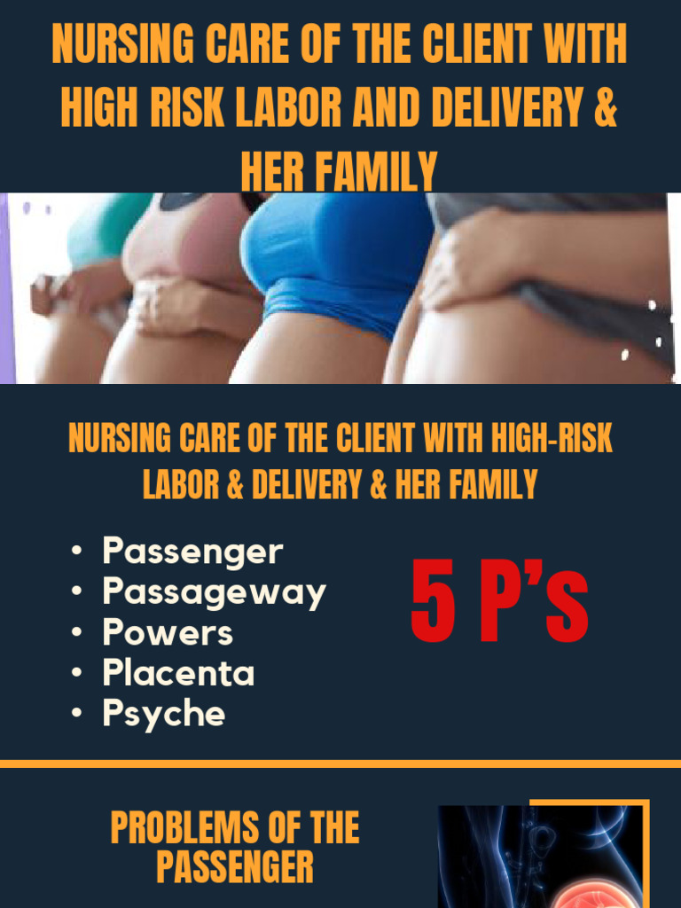 High Risk Labor and Delivery | PDF | Childbirth | Fetus