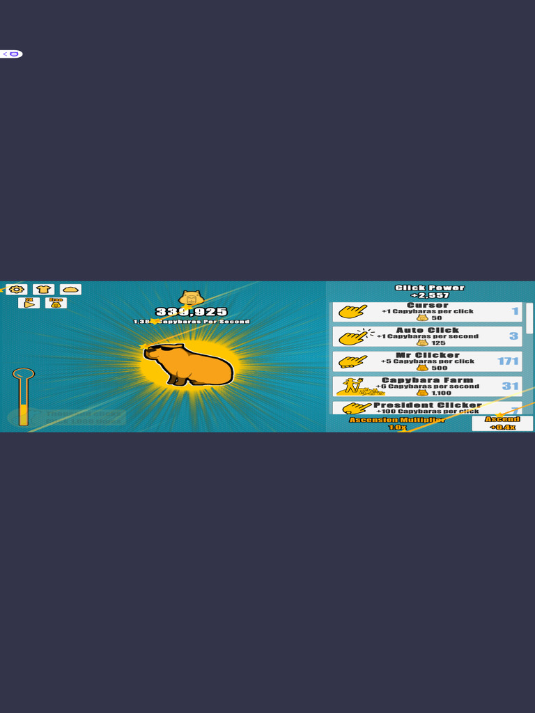 Capybara Clicker: Juego Incremental HTML5 | PDF | Informática | Software