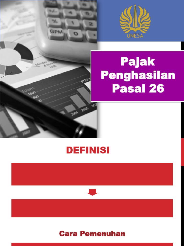 PPh 26: Panduan Pemotongan dan Tarif | PDF
