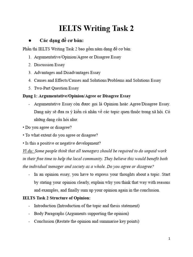 IELTS Writing Task 2 | PDF