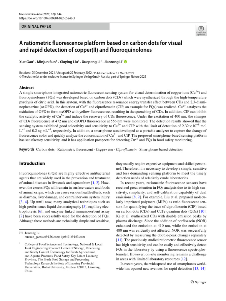 BB4 - A Ratiometric Fluorescence Platform Based On Carbon Dots - 9tr ...